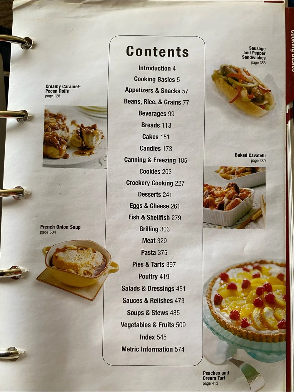 Better Homes And Gardens Cookbook - Red and Cream Plaid Limited Edition